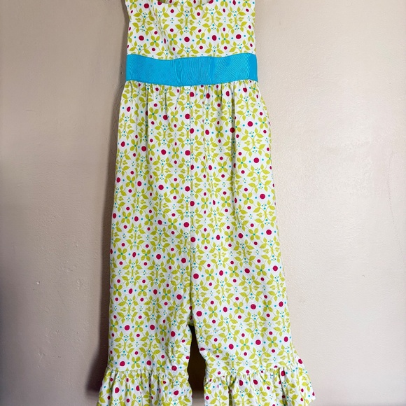 Anvy Kids one piece outfit; ruffles, ribbon bow, buttons; size 3T; NWT - Picture 1 of 8